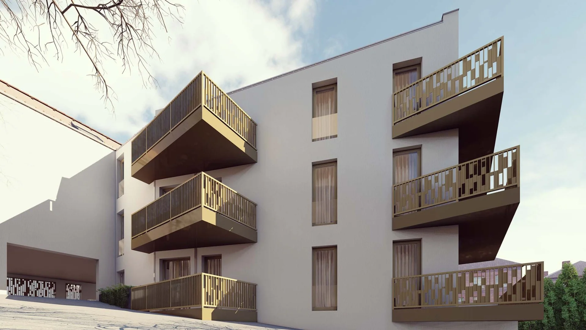 Új építésű, 58 m²-es, 3 szobás lakás, hozzá tartozó 6,6 m²-es terasszal és hőszivattyús fűtéssel Pécs belvárosának közelében. - Kép 9