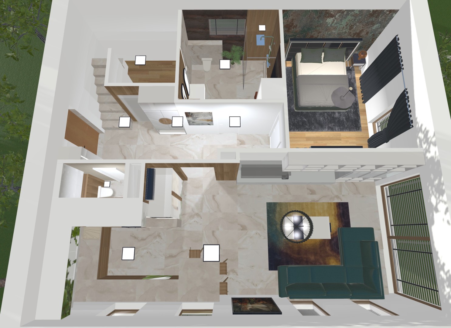 Exkluzív penthouse lakás 77m2 terasszal eladó! - Kép 18