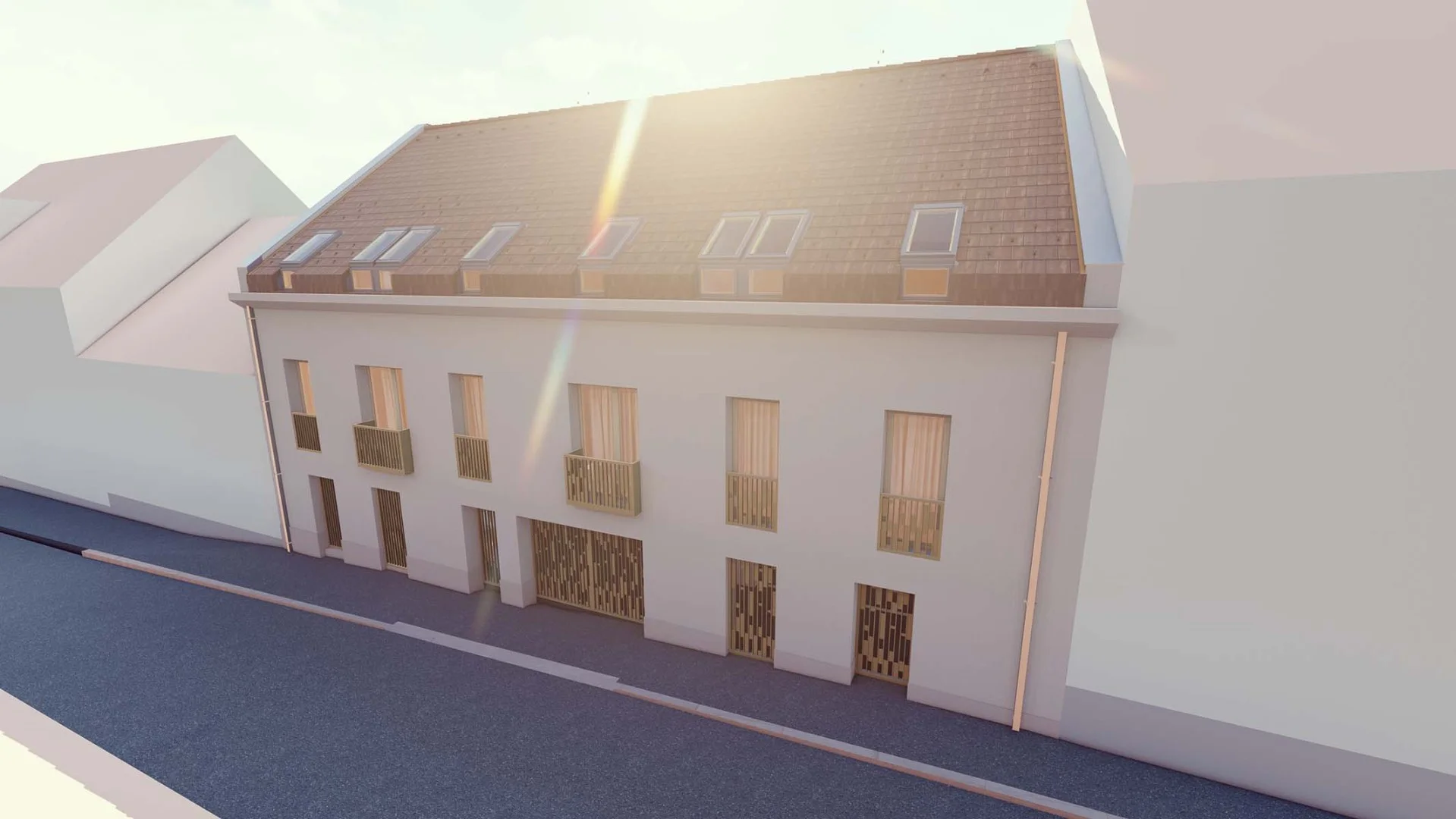 Új építésű, 58 m²-es, 3 szobás lakás, hozzá tartozó 6,6 m²-es terasszal és hőszivattyús fűtéssel Pécs belvárosának közelében eladó! - Kép 4