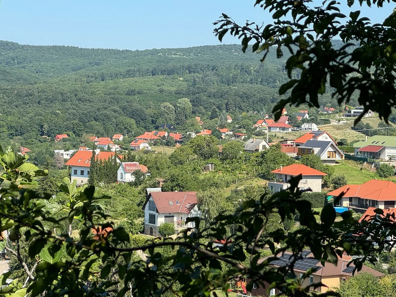 Pécs Donátusi részen, kellemes örök panorámás építési telek eladó!