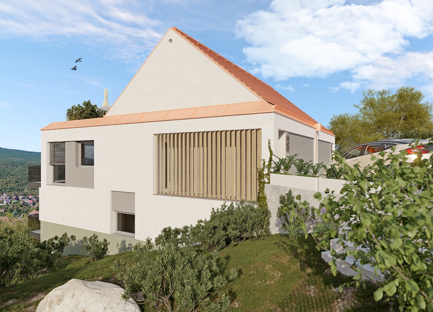 Pécs Donátusi részen, kellemes örök panorámás építési telek eladó! - Kép 17