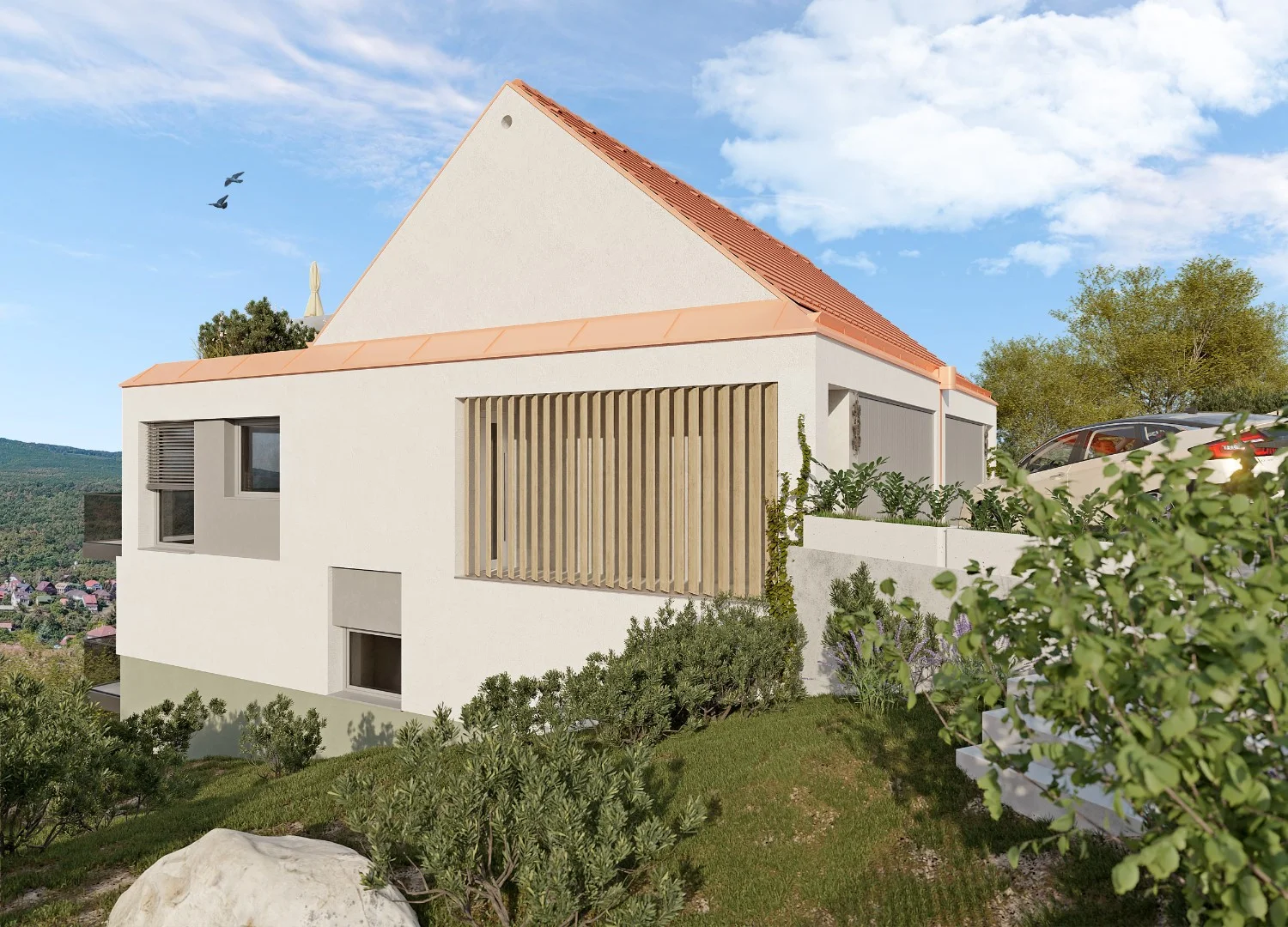 Pécs Donátusi részen, kellemes örök panorámás építési telek eladó! - Kép 17