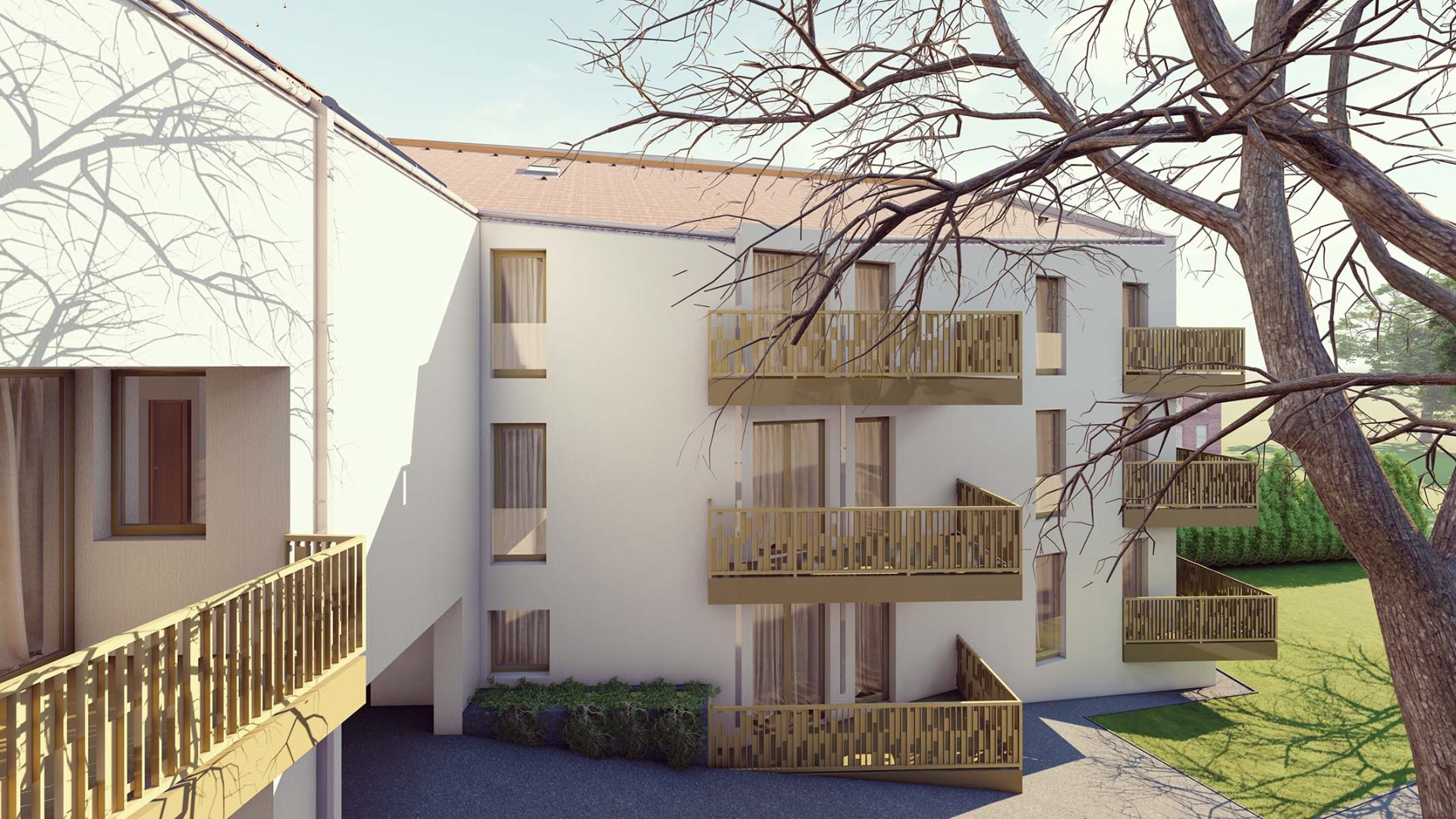 Új építésű, 58 m²-es, 3 szobás lakás, hozzá tartozó 6,6 m²-es terasszal és hőszivattyús fűtéssel Pécs belvárosának közelében eladó! - Kép 7