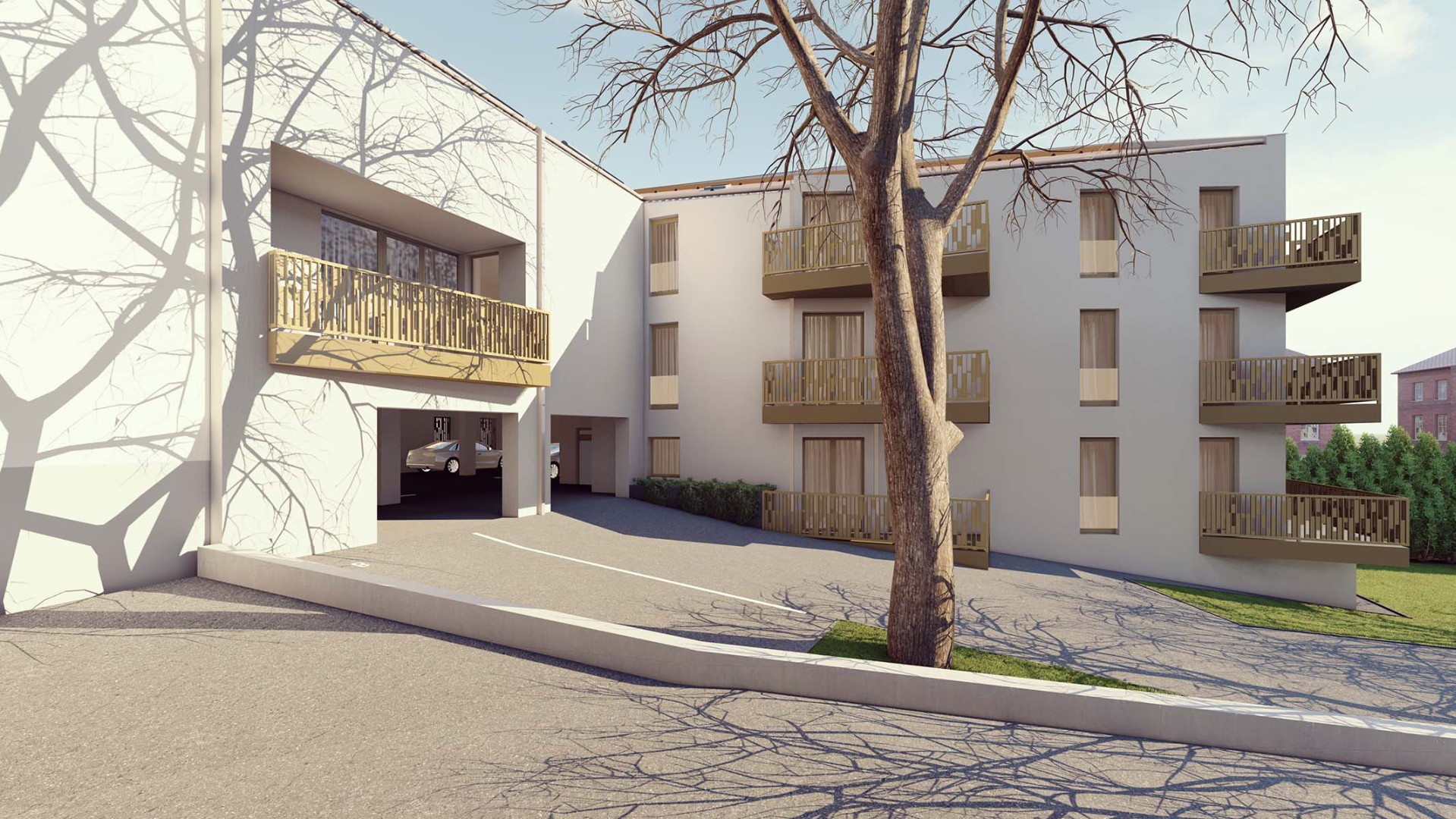 Új építésű, 60 m²-es, 3 szobás lakás, hozzá tartozó francia erkéllyel és hőszivattyús fűtéssel Pécs belvárosának közelében eladó! - Kép 5