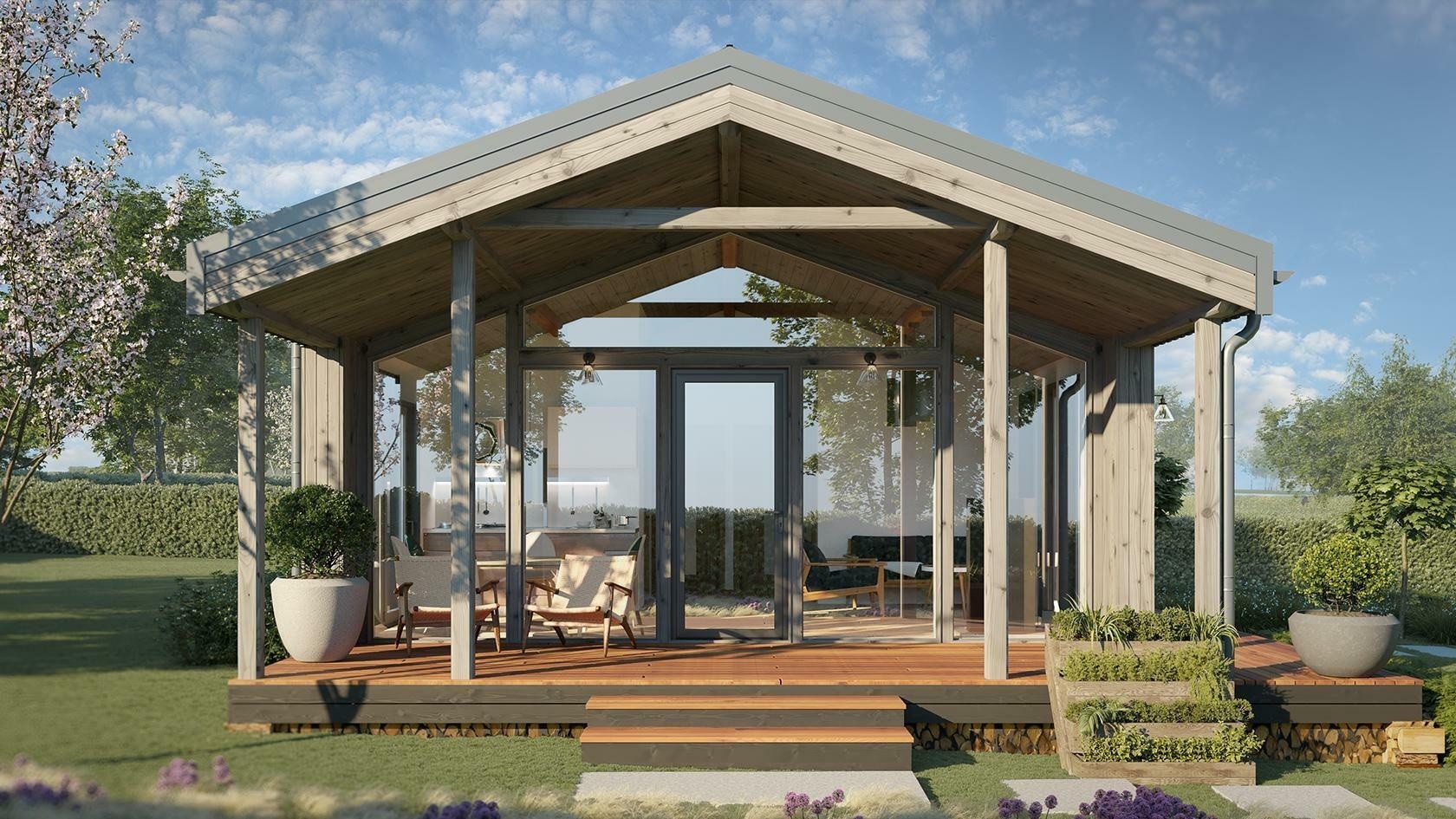 Újépitésű, könnyűszerkezetes lakóház - Kép 4