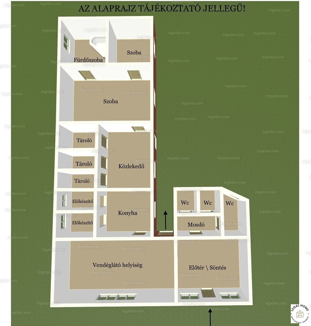 Eladó étterem, bisztró iroda / üzlet / kereskedelmi / szolgáltató Izsófalvan - Kép 19