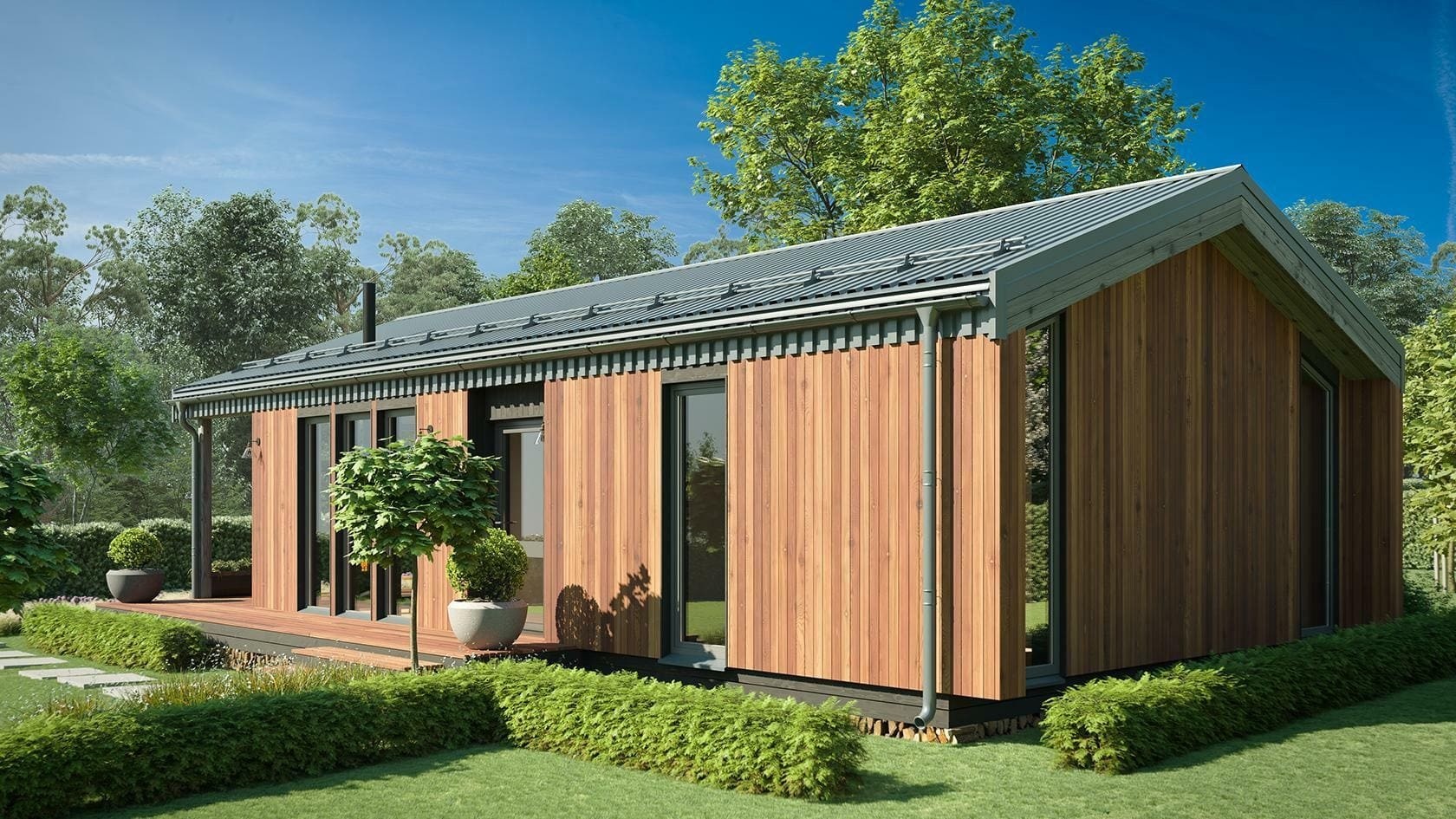 Újépitésű, könnyűszerkezetes lakóház - Kép 3