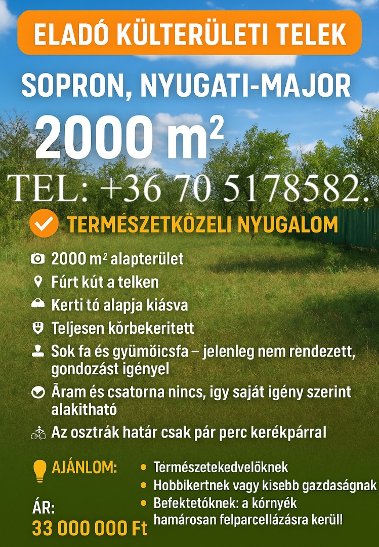 Eladó Telek - Kép 2