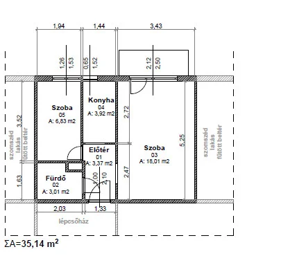 Kabai Cukorgyári lakótelepen eladó, 1.5 szobás felújított lakás! - Kép 5