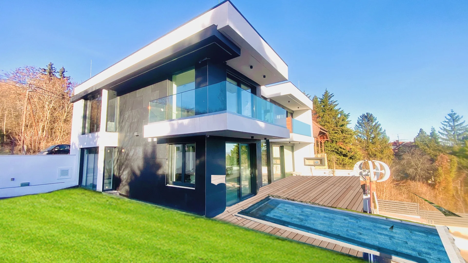 Vadonatúj, panorámás minimál luxusvilla eladó - Kép 8