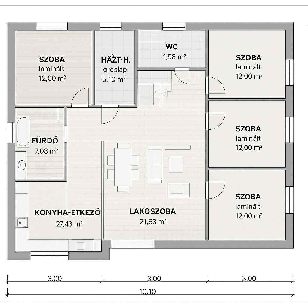 ÚJ ÉPÍTÉSŰ CSALÁDI HÁZAK ELADÓK MAKÁDON