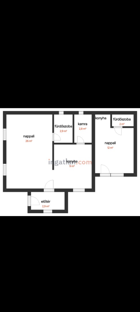 Három lakrészből álló ház Gyulán eladó - Kép 13