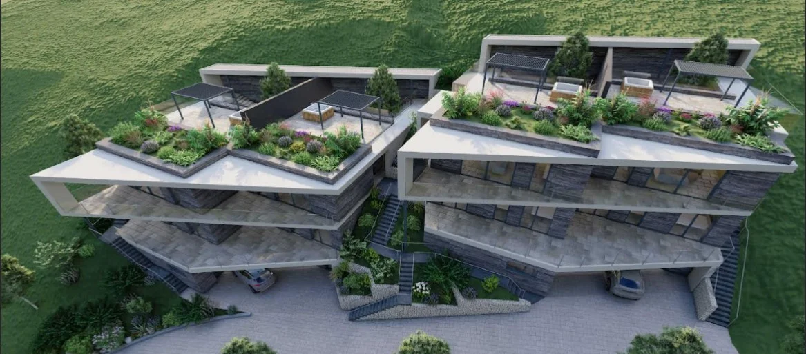 Mecsekoldalban exkluzív modern új társasházi lakások leköthetőek