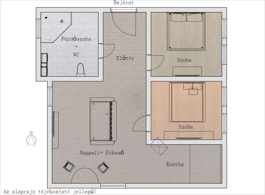 Eladó tégla lakás Miskolcon - Kép 4