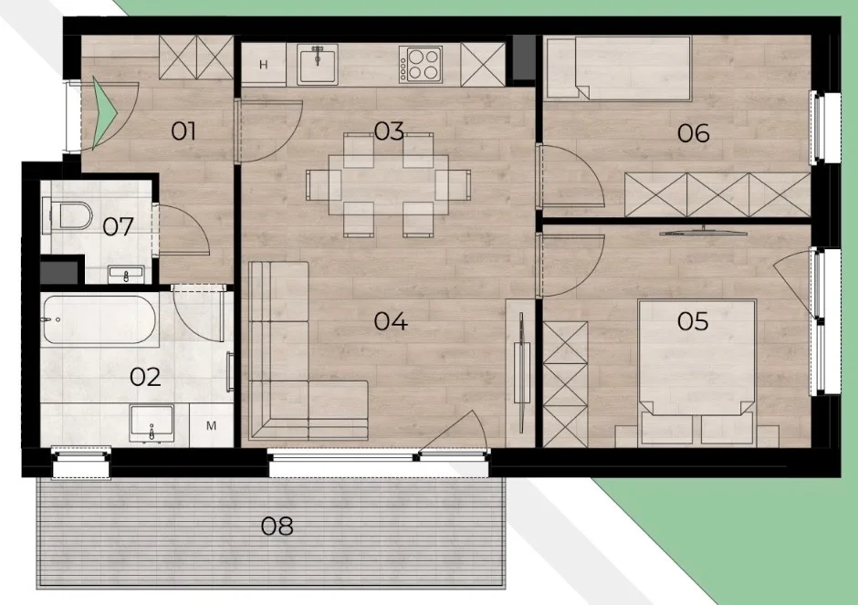 Eladó tégla lakás Budapest 14. ker.en - Kép 11