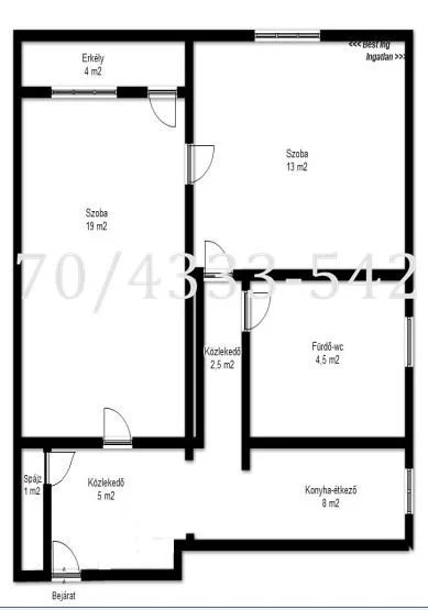 Eladó tégla lakás Szombathelyen - Kép 14