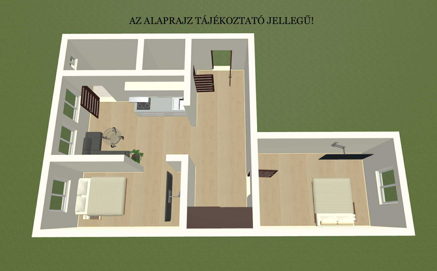 Eladó tégla lakás Kazincbarcikan - Kép 2