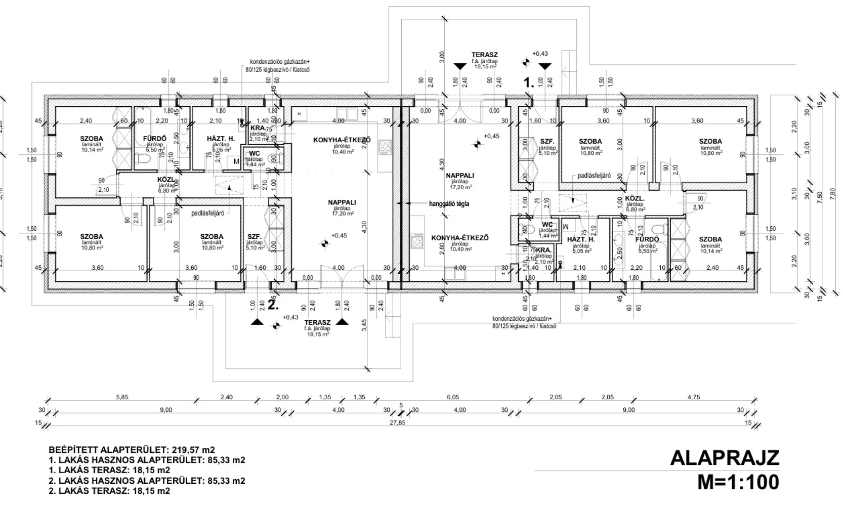 Eladó ikerház Hajdúsámsonon