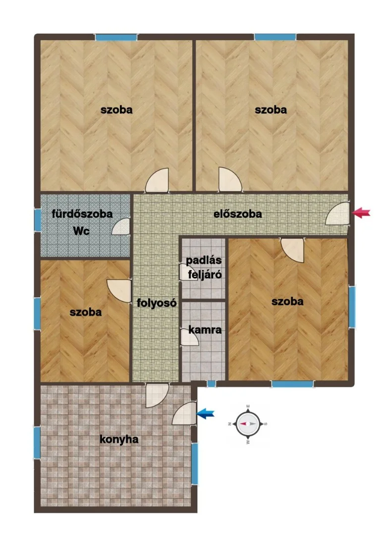 Eladó családi ház Felsőszentmártonon - Kép 10