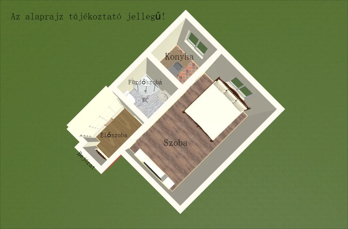 Kiadó tégla lakás Miskolcon - Kép 11