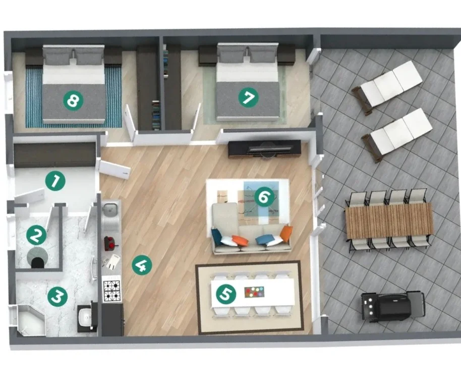 Eladó tégla lakás Balatonszemesen - Kép 15