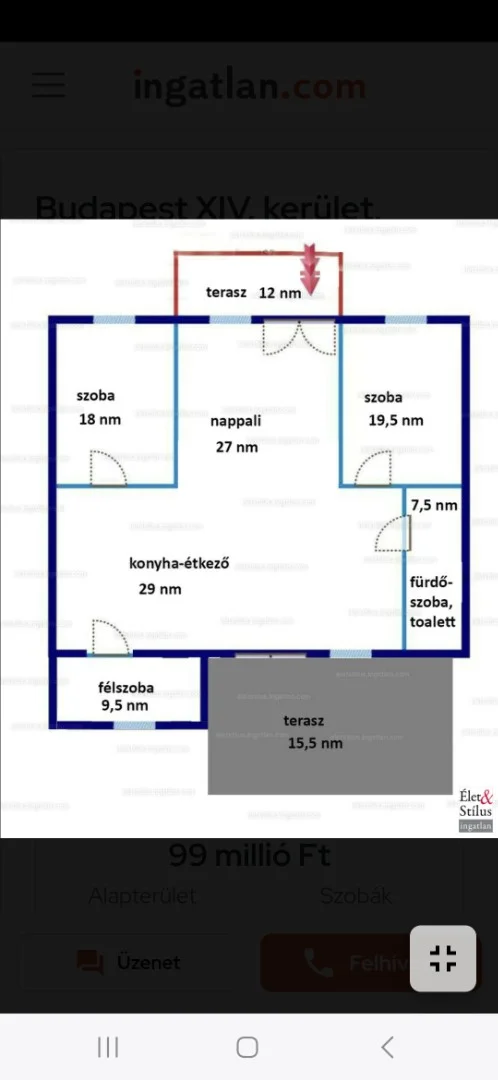 Eladó tégla lakás Budapest 14. ker.en - Kép 19