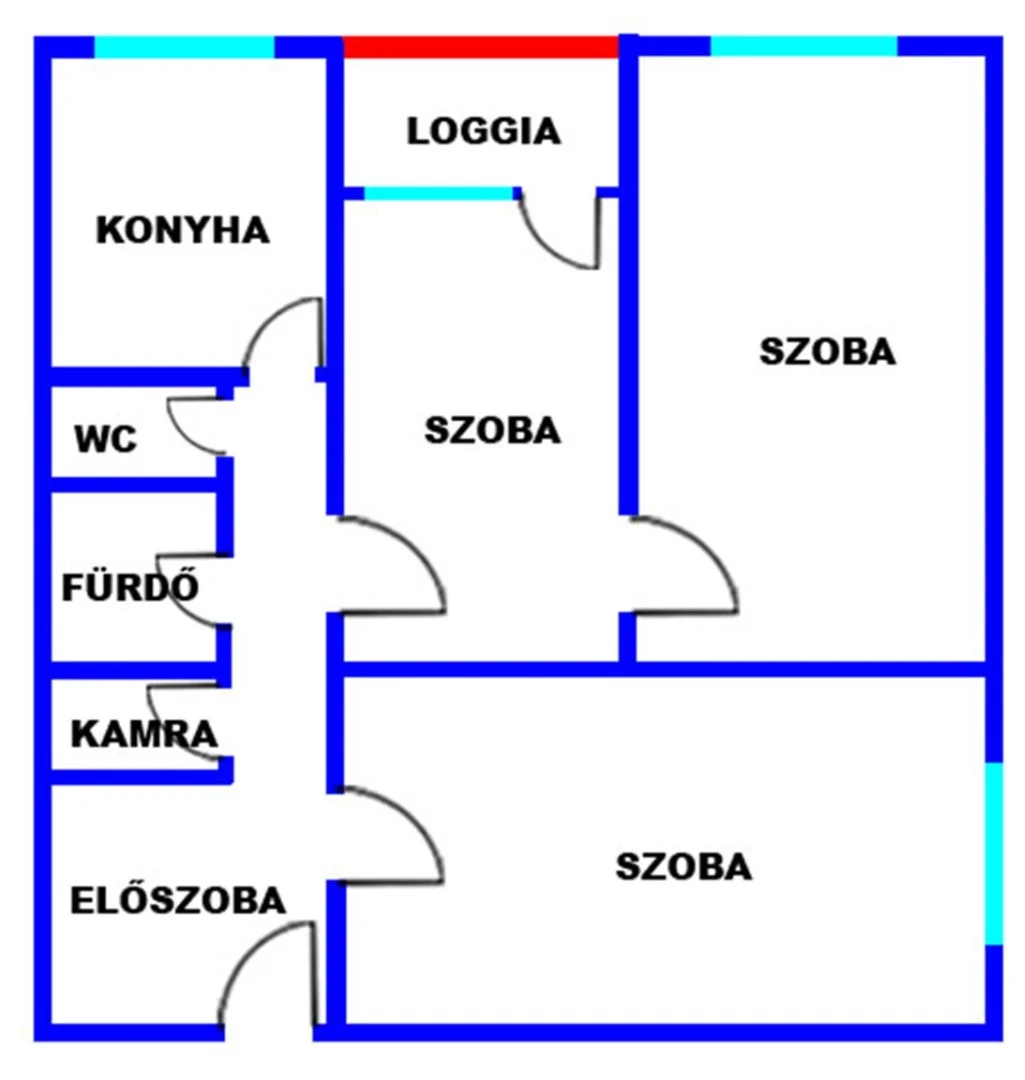 Eladó panel lakás Nyíregyházán - Kép 11