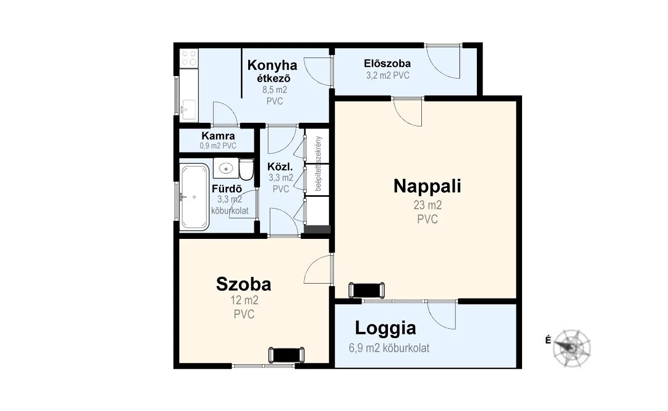 Eladó tégla lakás Miskolcon - Kép 4