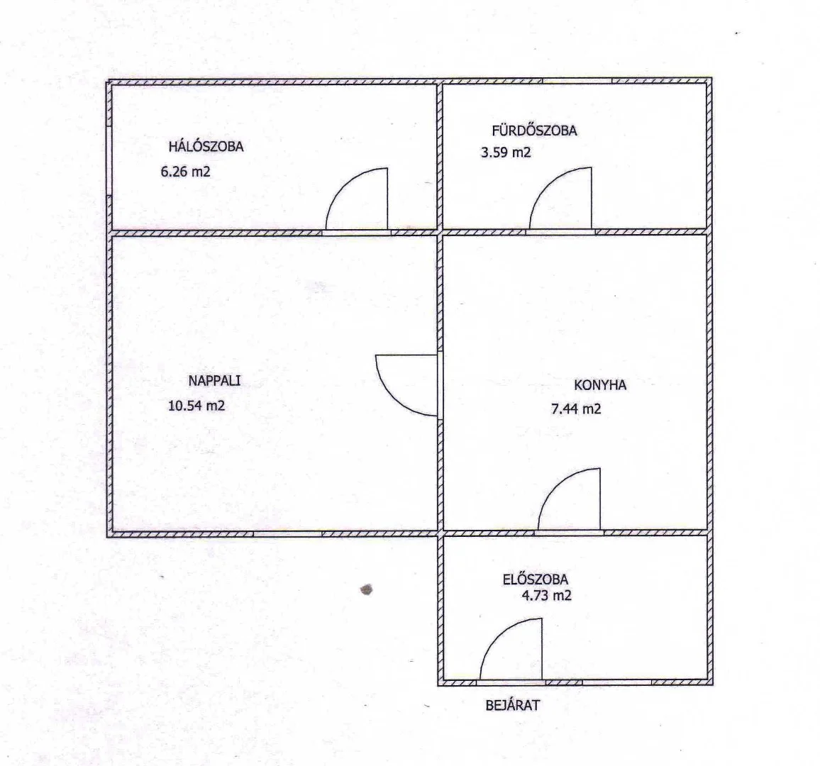 Eladó tégla lakás Vácon - Kép 14