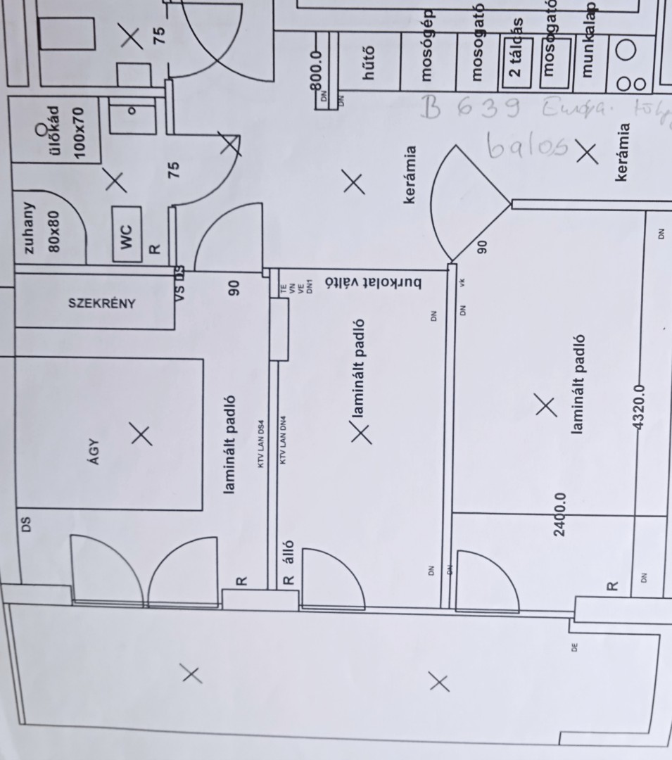 Kiadó tégla lakás Budapest 13. ker.en