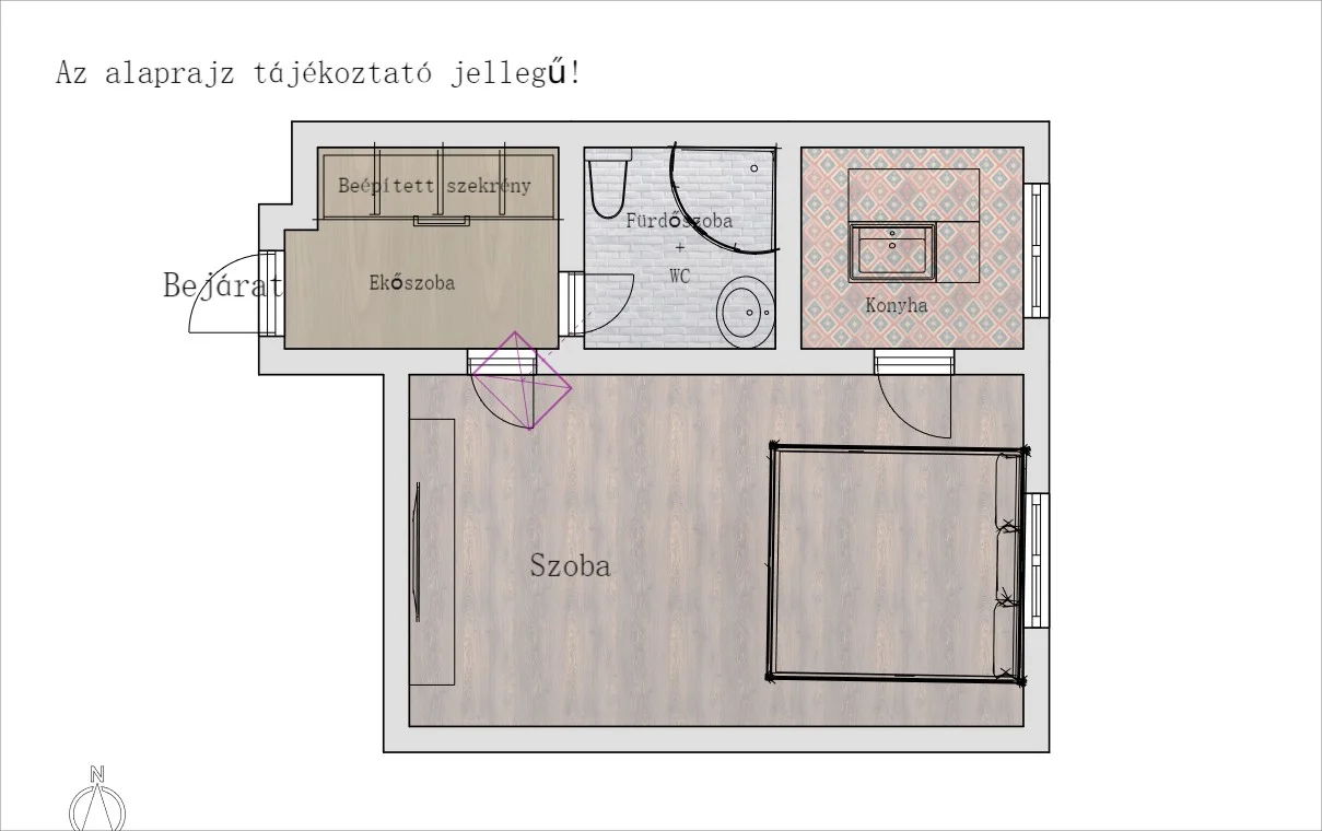 Kiadó tégla lakás Miskolcon - Kép 10