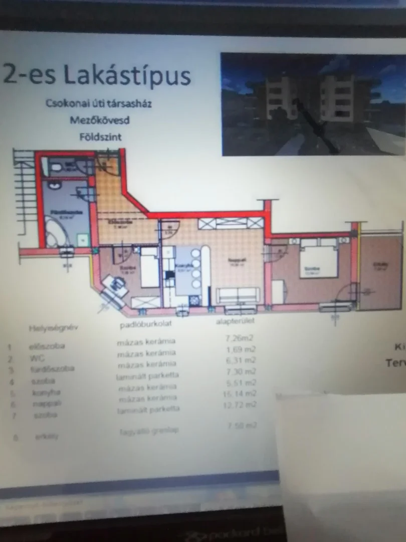 Eladó tégla lakás Mezőkövesd Csokonai - Kép 15