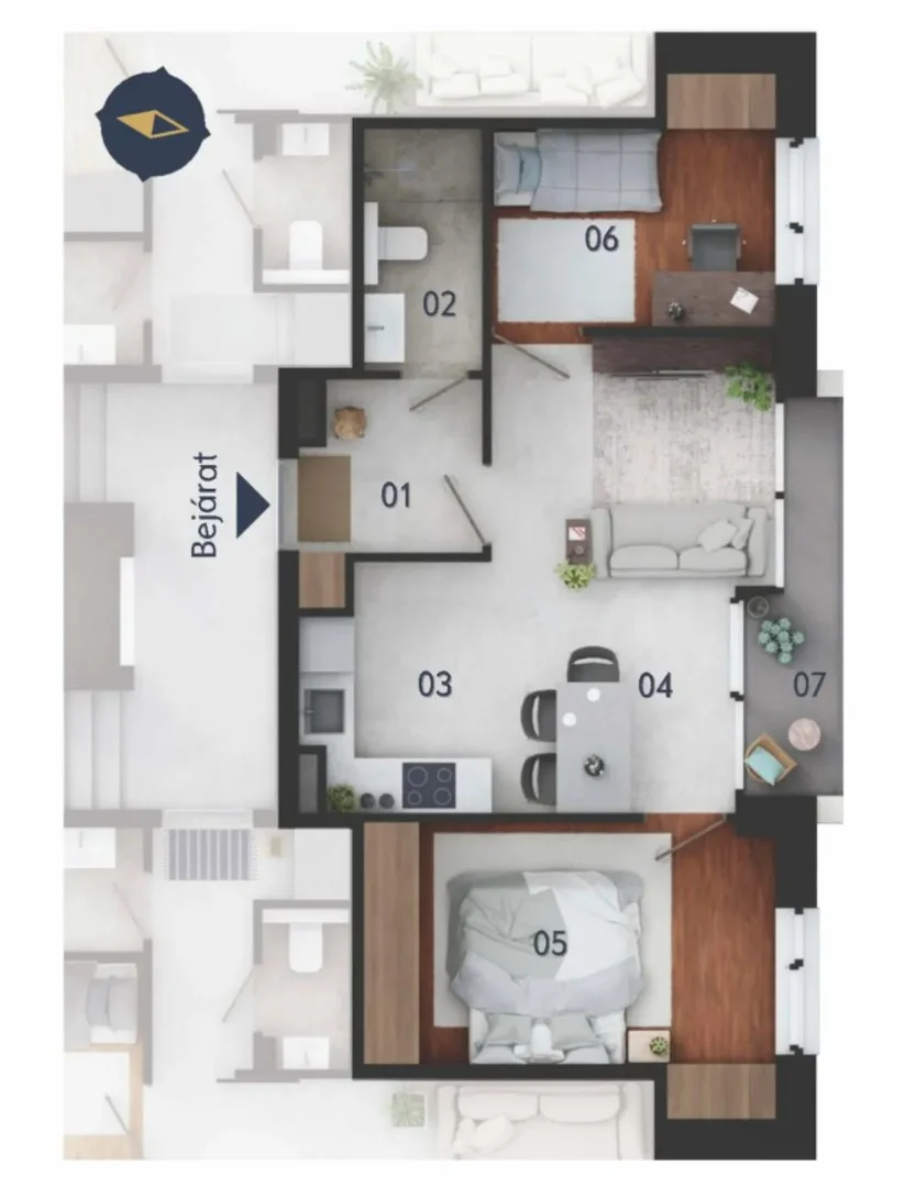 Eladó tégla lakás Pécsen - Kép 16