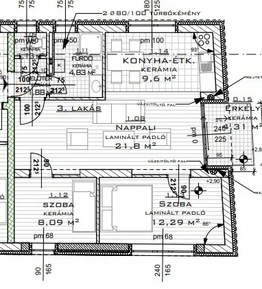 Eladó tégla lakás Pécsen - Kép 6