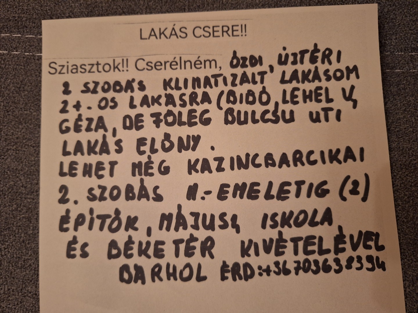 Eladó panel lakás Ózdon