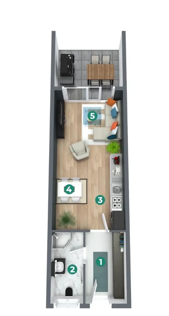 Eladó üdülőházas nyaraló / apartman nyaraló / üdülő Balatonszemesen - Kép 16