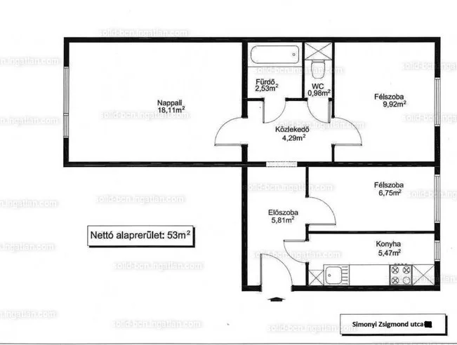 Eladó panel lakás Budapest 19. ker.en - Kép 2