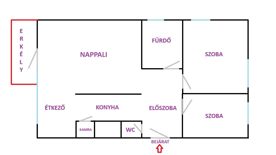 Eladó tégla lakás Budapest 14. ker.en - Kép 8