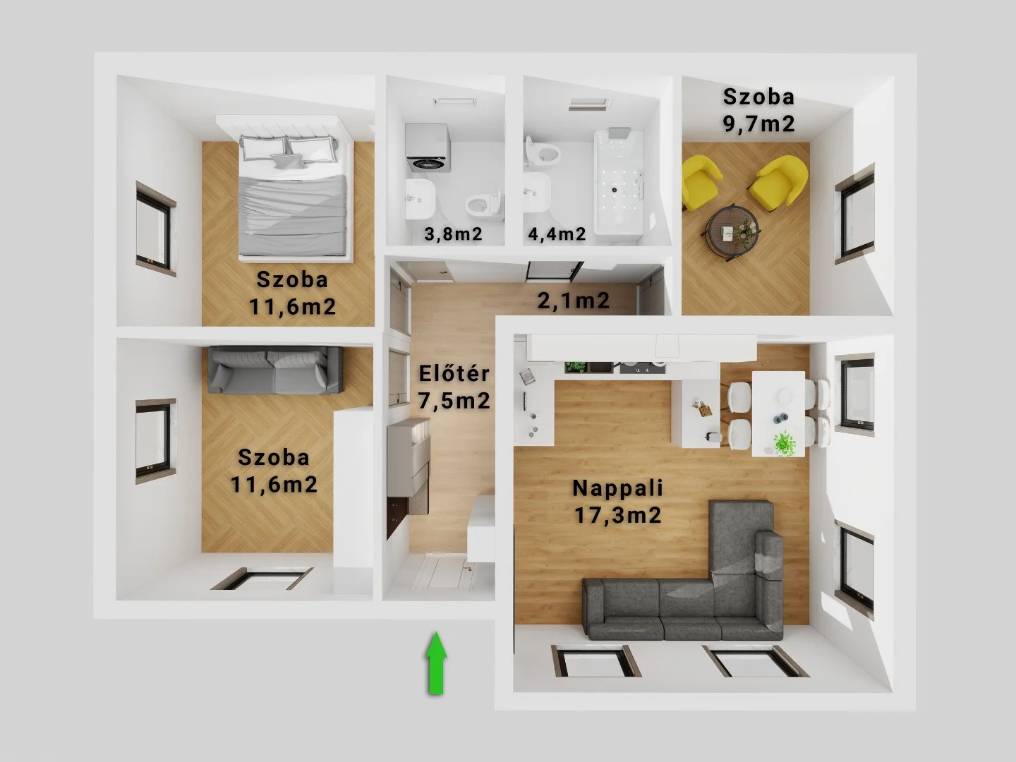 Eladó családi ház Felsőpakonyon - Kép 13