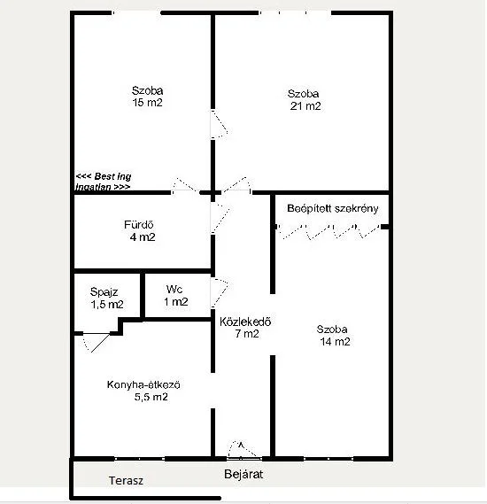 Eladó tégla lakás Szombathelyen - Kép 17
