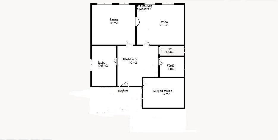 Eladó tégla lakás Szombathelyen - Kép 9