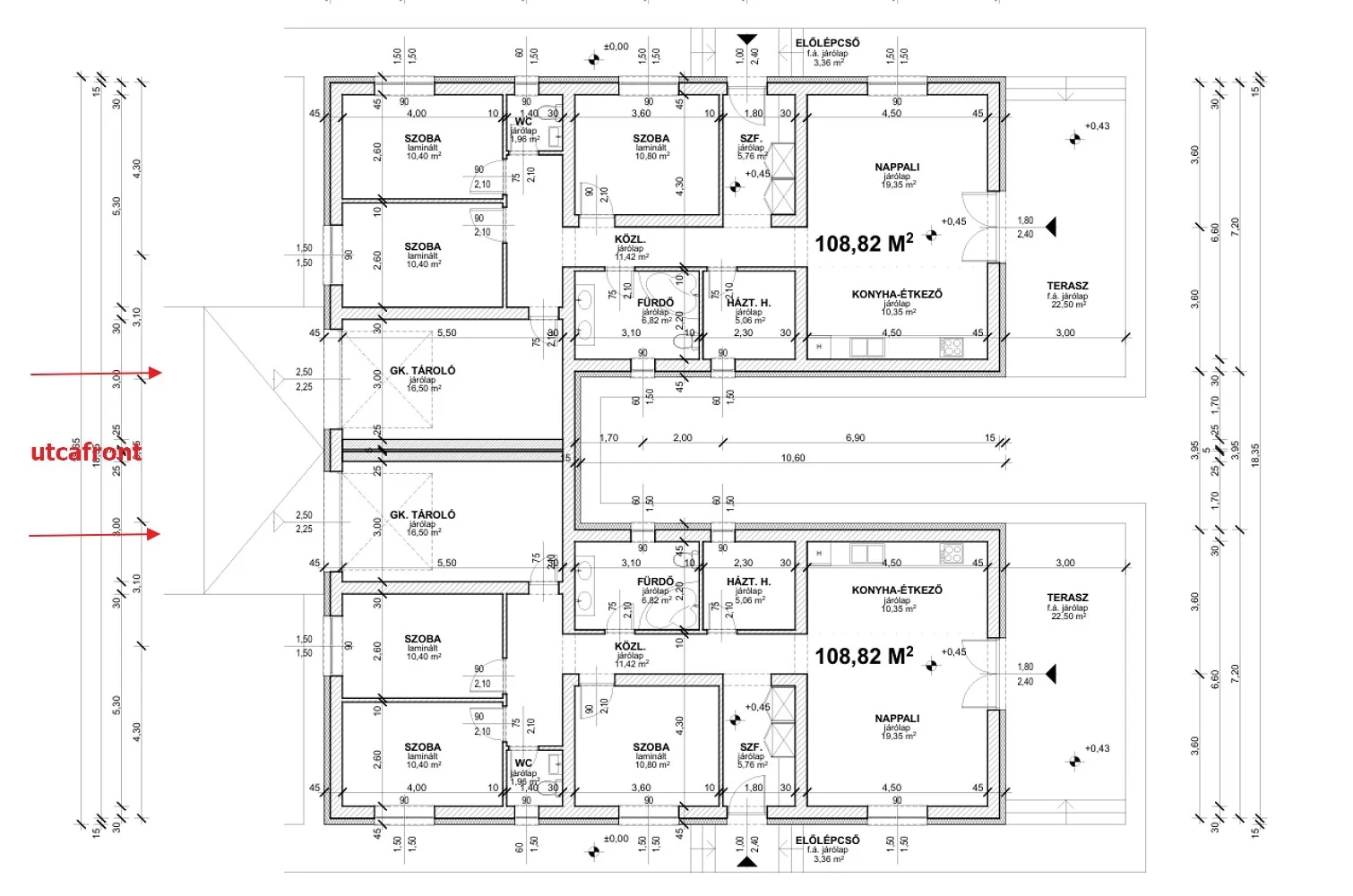 Eladó ikerház Hajdúsámsonon