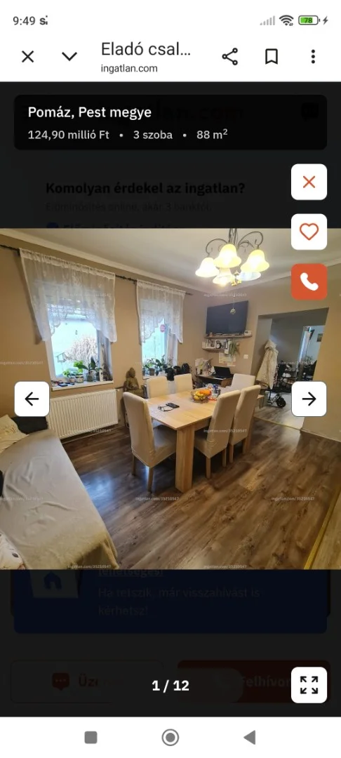 Eladó családi ház Pomáz Fűzfa utca - Kép 12