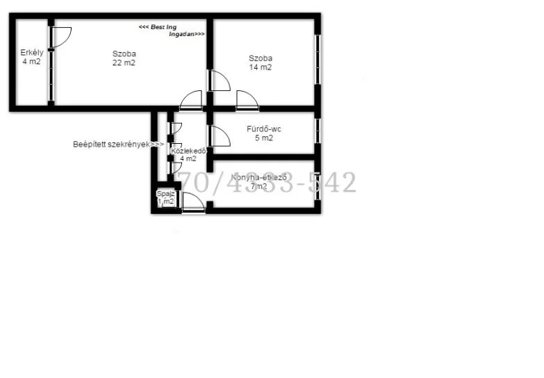 Eladó tégla lakás Szombathelyen - Kép 15