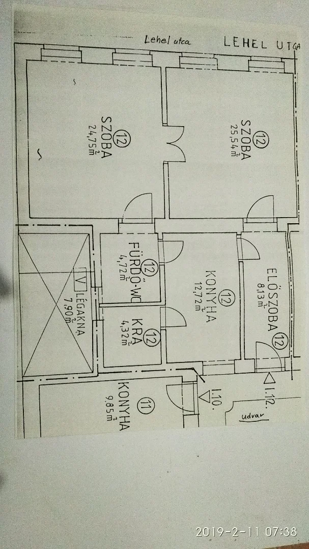 Eladó tégla lakás Budapest 13. ker.en