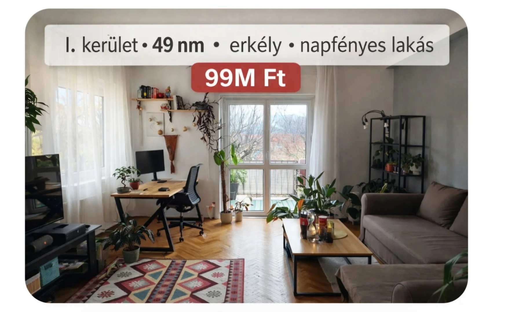 Eladó tégla lakás Budapest 01. ker.en