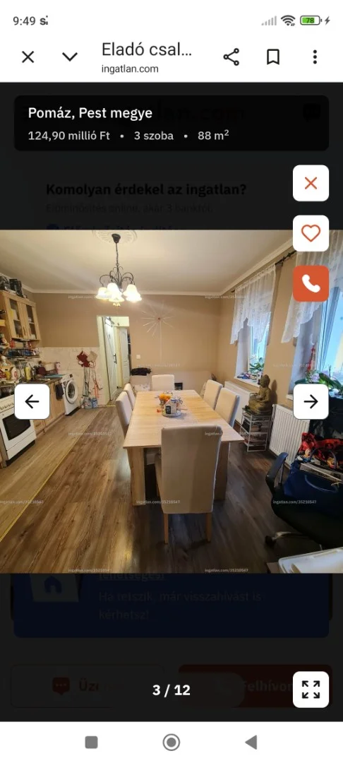 Eladó családi ház Pomáz Fűzfa utca - Kép 10