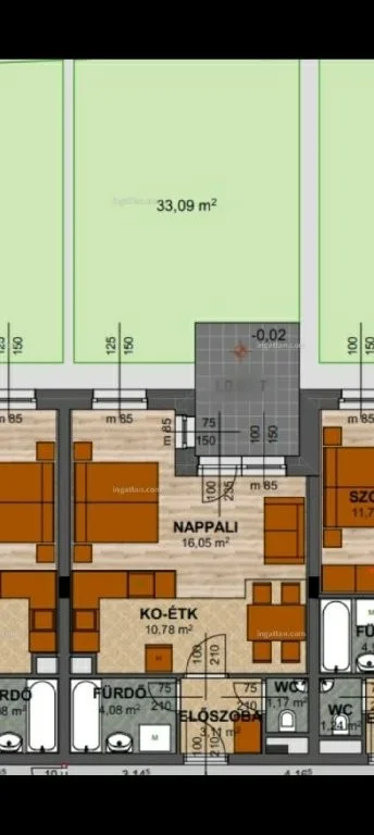 Eladó tégla lakás Győrött - Kép 7