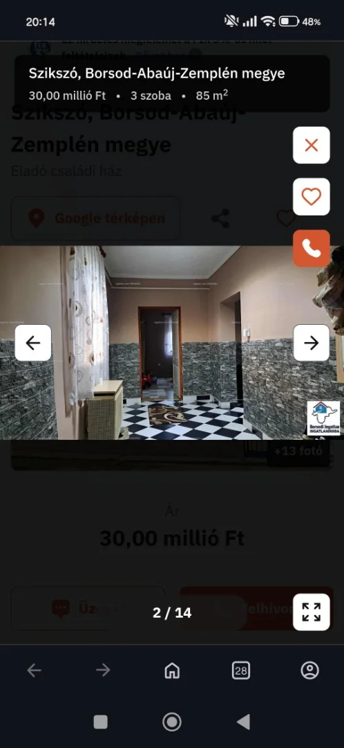 Eladó családi ház Szikszón - Kép 2