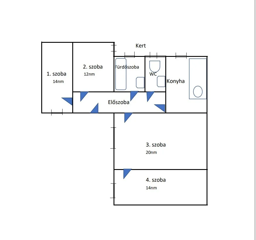 Kiadó tégla lakás Budapest 13. ker.en - Kép 6